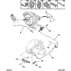 Citroen Nemo 2008-2015 Master Cylinder Supply Pipe