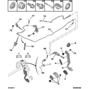 Citroen C4 2008-2010 Diesel Declutching Master Cylinder