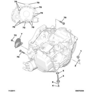 Citroen C6 2005-2012 Diesel Agb Plug