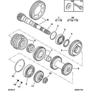 Citroen Xsara 2000-2004 Petrol Driven Pinion