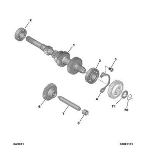 Citroen Saxo 1996-2004 Gear Box Shaft Bearing