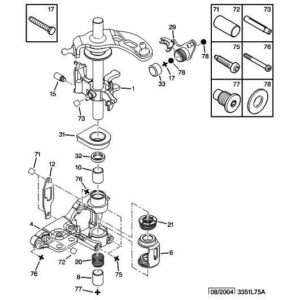 Citroen C4 2008-2010 Diesel Manual Gear-Box Selection Levr
