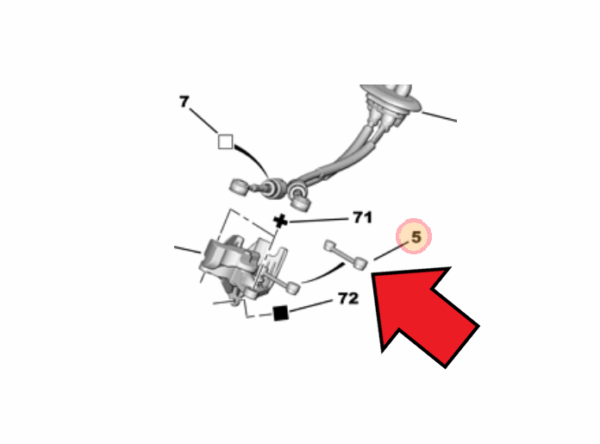 Citroen Berlingo Gear Engagement Rod
