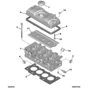 Citroen C3 2002-2005 Petrol Cylinder-Head Cover Stud