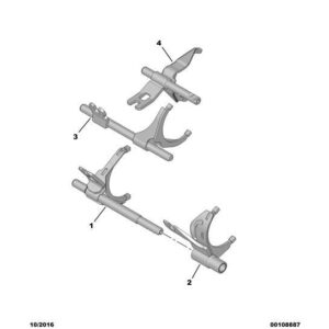 Citroen C3 Air Cross 2017-2021 Diesel Manual Gear-Box Reverse Fork