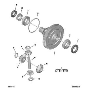 Citroen C4 2008-2010 Petrol Centring Bush