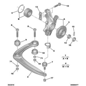 Citroen DS5 2011-2021 Petrol Wheel Hub