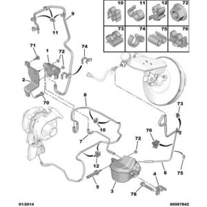 Citroen C2 2007-2009 Diesel Air Turbo Union