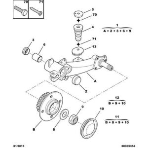 Citroen Berlingo 2008-2012 Rear Hub Bearing