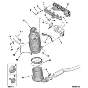 Citroen DS3 2010-2022 Diesel Turbo Support Stud