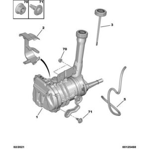 Citroen Berlingo 2008-2012 Petrol Electric Pump Power Steering
