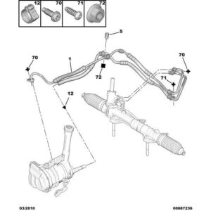 Citroen Berlingo 2012-2015 Diesel Elastic Dowel