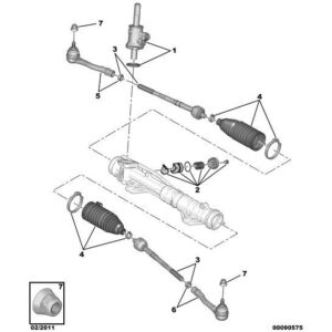Citroen Berlingo 2012-2015 Diesel Steering Valve Kit