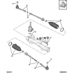 Citroen DS4 2010-2021 Diesel Steering Valve Kit