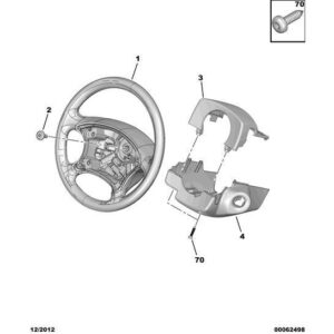 Citroen Dispatch 2007-2011 Diesel Steering Column Jacket