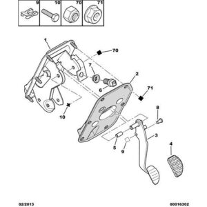 Citroen Xsara 2000-2004 Petrol Switch-Brake Light