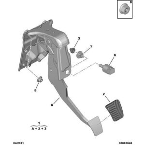 Citroen C-Crosser 2007-2012 Diesel Switch-Brake Light