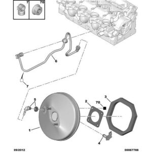 Citroen Dispatch 1994-2006 Diesel Brake Amplifier Gasket