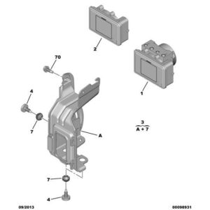 Citroen DS3 2010-2022 Petrol Flexible Mounting