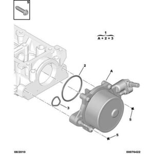 Citroen C2 2007-2009 Petrol Mechanical Vacuum Pump