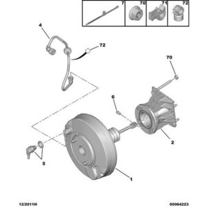 Citroen C6 2005-2012 Diesel Brake Amplifier Kit