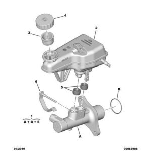 Citroen Dispatch 2016-2020 Brake Master Cylinder