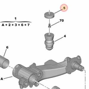 Citroen Berlingo 2006-2008 Cup Lower Arm