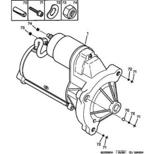 Citroen Dispatch 1994-2006 Diesel Starter-Motor New