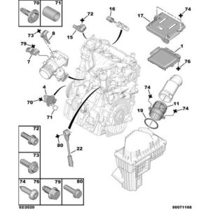 Citroen C5 2008-2021 Diesel Engine Knock Detector