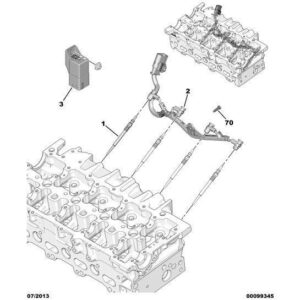 Citroen DS4 2010-2021 Diesel Preheating Plug