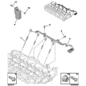 Citroen Berlingo 2015-2018 Diesel Preheating Plug