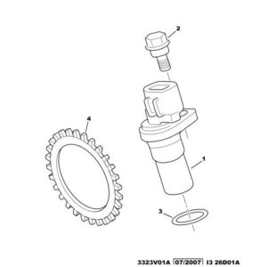 Citroen C-Crosser 2007-2012 Petrol Speed Sensor