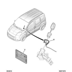 Citroen Nemo 2008-2015 Petrol Aerial