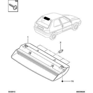 Citroen Saxo 1996-2004 Bulb Sidelight Front