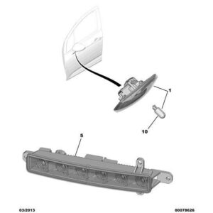 Citroen DS3 2010-2022 Petrol Bulb