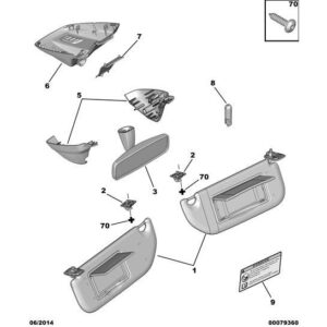 Citroen DS3 2010-2022 Petrol Bulb