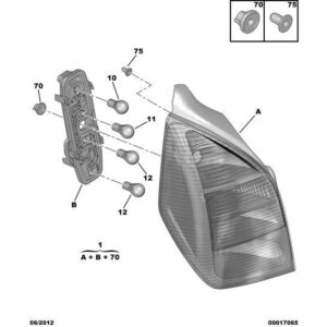 Citroen DS3 2010-2022 Petrol Bulb