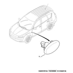 Citroen C-Crosser 2007-2012 Diesel Side Flash-Unit