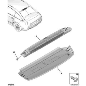 Citroen C6 2005-2012 Diesel Supplementary Stop Light