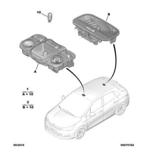 Citroen Dispatch 2016-2020 Diesel Interior Lamp