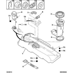 Citroen Saxo 1996-2004 Inertia Switch