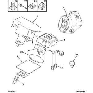 Citroen C5 2004-2008 Diesel Switch