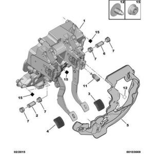 Citroen Nemo 2008-2015 Petrol Switch-Brake Light
