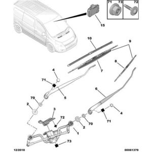 Citroen Dispatch 2007-2011 Diesel Rain Sensor
