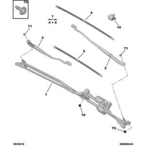Citroen DS4 2010-2021 Diesel Rain Sensor
