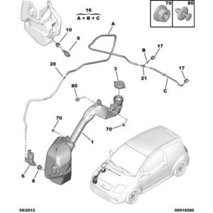 Citroen DS3 2010-2022 Petrol 3 Way Union