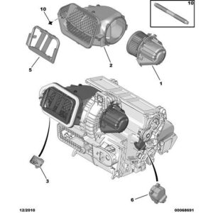 Citroen C5 2008-2021 Diesel Air Quality Sensor