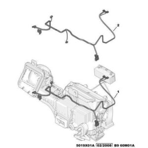 Citroen Berlingo 2015-2018 Heater Harness