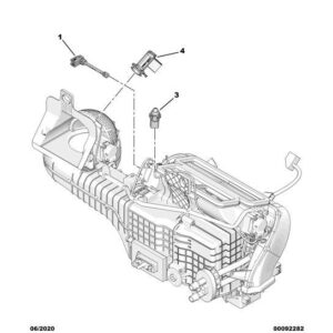 Citroen DS5 2011-2021 Petrol Air Quality Sensor