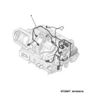 Citroen C5 2008-2021 Diesel Heater Harness
